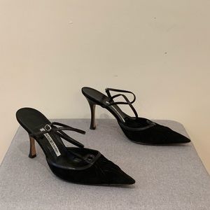 Manikin Blahnik heels